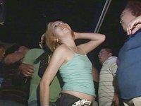 Amateur college party girls drink and dance in night club and get wild - movie 4 - 6