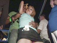 Amateur college party girls drink and dance in night club and get wild - movie 4 - 7