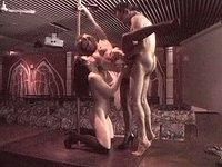 Hairy sluts fuck at a strip club - movie 6 - 7