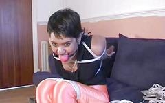 Gina enjoys being bound and gagged - movie 5 - 2