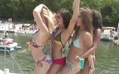 Group Outdoor Nudity With Plenty of Public 18+ Teen Amateur Strippers - movie 8 - 6