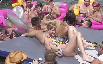 Download Pepper starts to strip in front of everyone on the boat