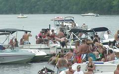 Bertha starts to strip in front of everyone on the boat - movie 9 - 5