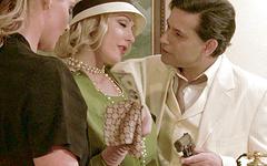 Natalie Norton and Phoenix Marie in a hot threesome in the 1920's. join background