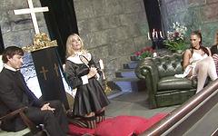 Jordan Kingsley, Tammie Lee, and Antonia Deona Are Horny Nuns - movie 1 - 2