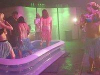 Horny college party girls at luau-themed party get wild - movie 5 - 5