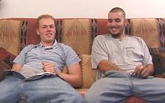 Kijk nu - Straight guys brett peters and rock lee masturbate and suck cock