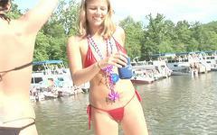 Watch Now - Boats, babes, boobs, butts and blondes make this a great spring break vid