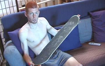 Download Ginger amateur jock skater punk in solo masturbation scene