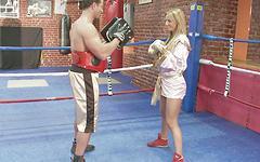 Boxing Blonde Beauty Francesca Felucci Spars and Gets Hot Creampie Fuck join background