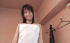 Watch Now - Sexy japanese brunette kurum in hot pov suck and fuck session with creampie