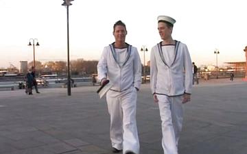 Download Cute british sailors find a third for a hardcore threesome