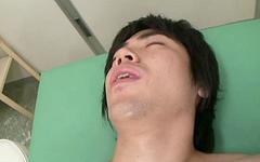 Asian twinks play with a variety of vibrating toys - movie 7 - 6