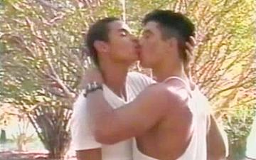 Download Brazilian gay lovers lick and fuck outside where anyone could see.