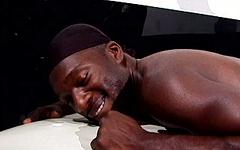 Black on black erotic chocolate syrup massage - movie 1 - 5