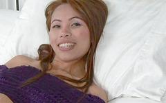 Sexy Asian MILF Nung gets sucks and fucks with a white guy join background