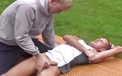 Jetzt beobachten - Handsome and hung european jocks suck and fuck outdoors