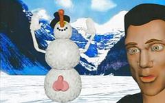 Regarde maintenant - 3d computer animated snowman fucks a muscular guy in leather