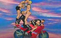 3D computer animated leather hunks have a foursome on a motorcycle - movie 7 - 6