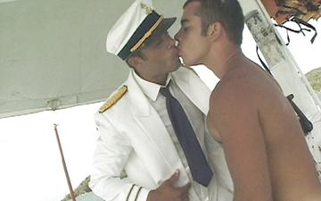 Download Latino sailors fuck on a boat deck in public waters