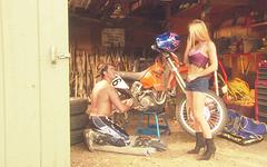 Dominica Leoni Gets Fucked in the Garage - movie 4 - 2