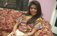 Catita is an Indian beauty who is in a hardcore threesome with two men join background