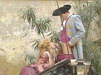 Horny wenches get it on with a man in costume sex scene - movie 3 - 5