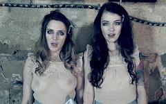 Regarde maintenant - Creepy twins misha cross and samantha bentley give luke hotrod a ffm trio.