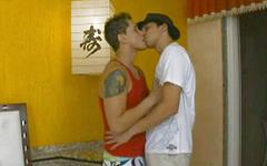 Ver ahora - Handsome and athletic men erik and gabriel samyer suck and fuck