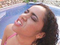 Erica Viera masturbates as she waits for her gang bang guys to show up - movie 7 - 3