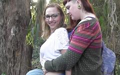 Maggie Mayhem and Jolene Parton Love Getting Wild In The Woods - movie 2 - 2