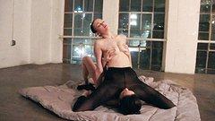 Bree Daniels and Jenna J Ross Lay A Blanket On The Floor And Go At It - movie 1 - 6