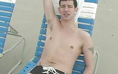 Watch Now - Nineteen year old sucks a lifeguard and eats his cum