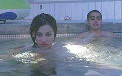 Birthday party gets wild in the pool with naked women and big tits - movie 10 - 7