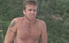 Blond Latino Billy Fucks Bronzed Brazilian Beach Gods on Sunny Boat Cruise - movie 1 - 5