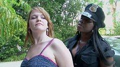 Ariel Stoman and Camille Morgan black mature & red head ready for the show! - movie 5 - 2