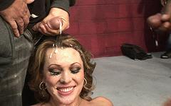 Ashley Coda gets her face covered in jizz from 65 dudes. - movie 1 - 7