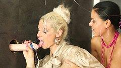 Candy Blond The Cum Covered Lesbian Whore - movie 2 - 3