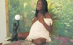 Chocolate Monroe Adds More Sperm To Her Pregnant Body join background