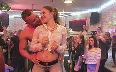 Watch Now - Male strippers give lapdances too