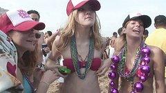 MILF gets in on Spring Break party action by flashing her big tits - movie 5 - 4