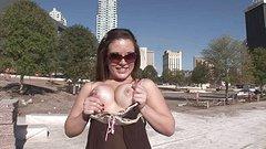 Kendra Flashes Her Boobs Downtown - movie 6 - 5