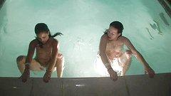 Cindy Makes a Naked Friend in the Pool - movie 6 - 7