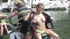 Being Out on the Water Makes these Women Horny - movie 4 - 3