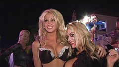 Mardi Gras greets you with big boobs both naked and painted - movie 3 - 5