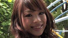 Rakia Motizuki gives great head in a public restroom - movie 1 - 2