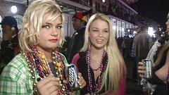 Tattooed titties on display at Mardi Gras - movie 2 - 2