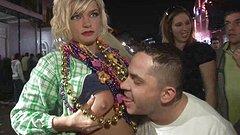 Tattooed titties on display at Mardi Gras - movie 2 - 3