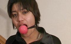 Guarda ora - Rashir ball gagged and tied up