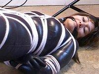 Rashir in Rubber body suit bound - movie 4 - 4